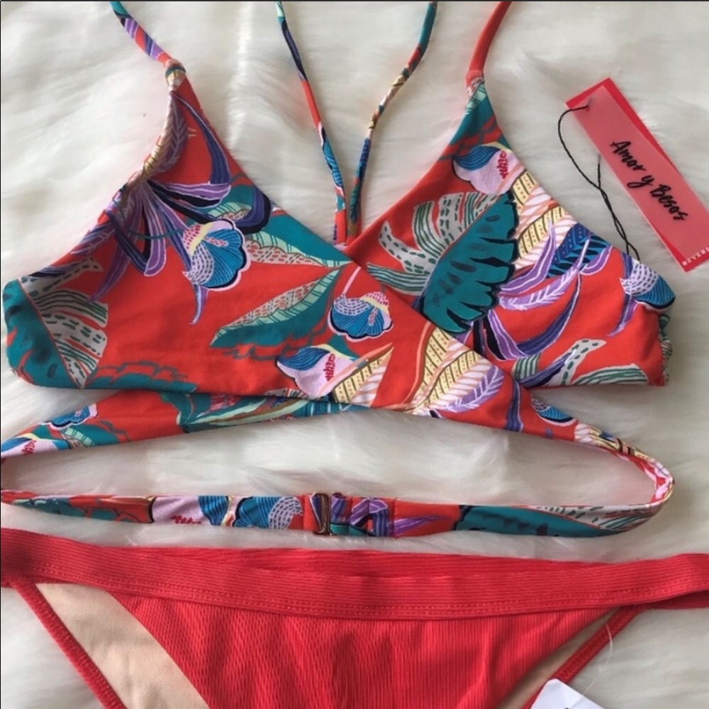PacSun L.A. Hearts Swim Bottoms